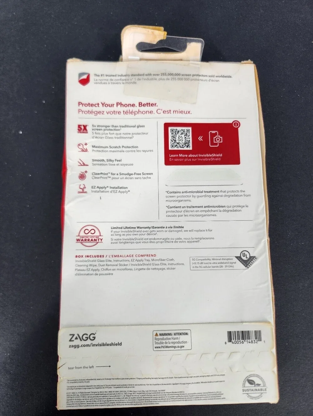 ZAGG Glass Elite Screen Protector for Samsung Galaxy S21 FE 5G - New In Box